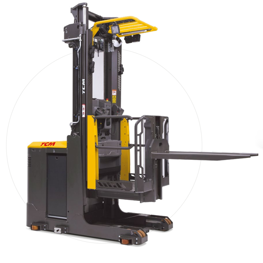 Xe nâng điện đứng lái - Nâng người lấy hàng - Order picker