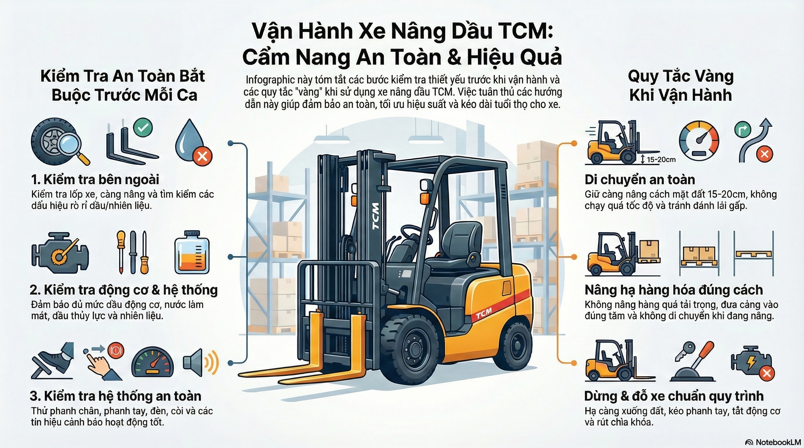 Tài Liệu Hướng Dẫn Vận Hành Xe Nâng