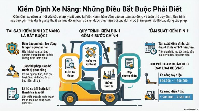 kiểm định xe nâng